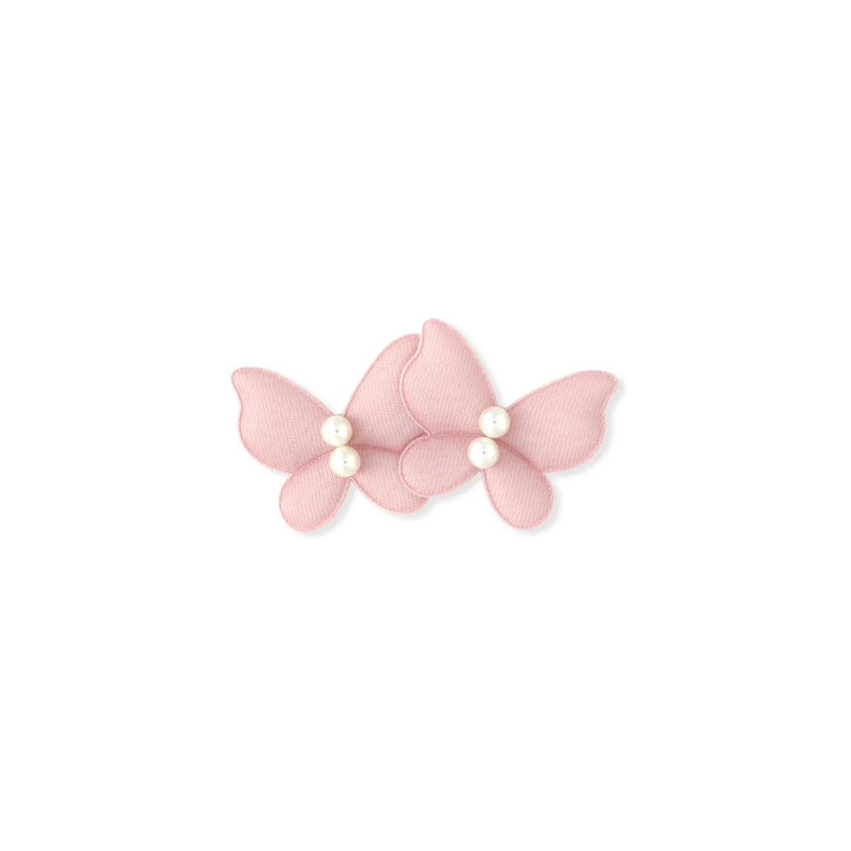 Double Butterfly Clip | Rosy Glow