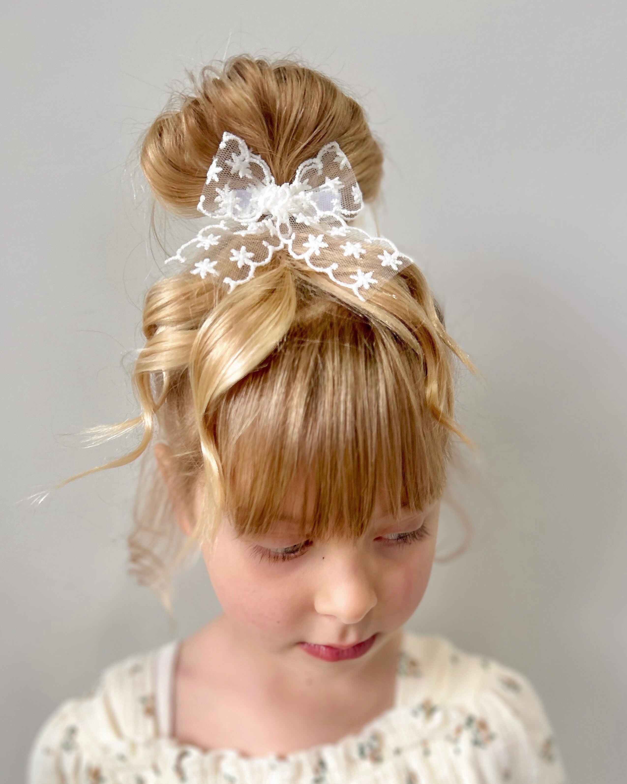 Longtail Bow | Frosted Petal