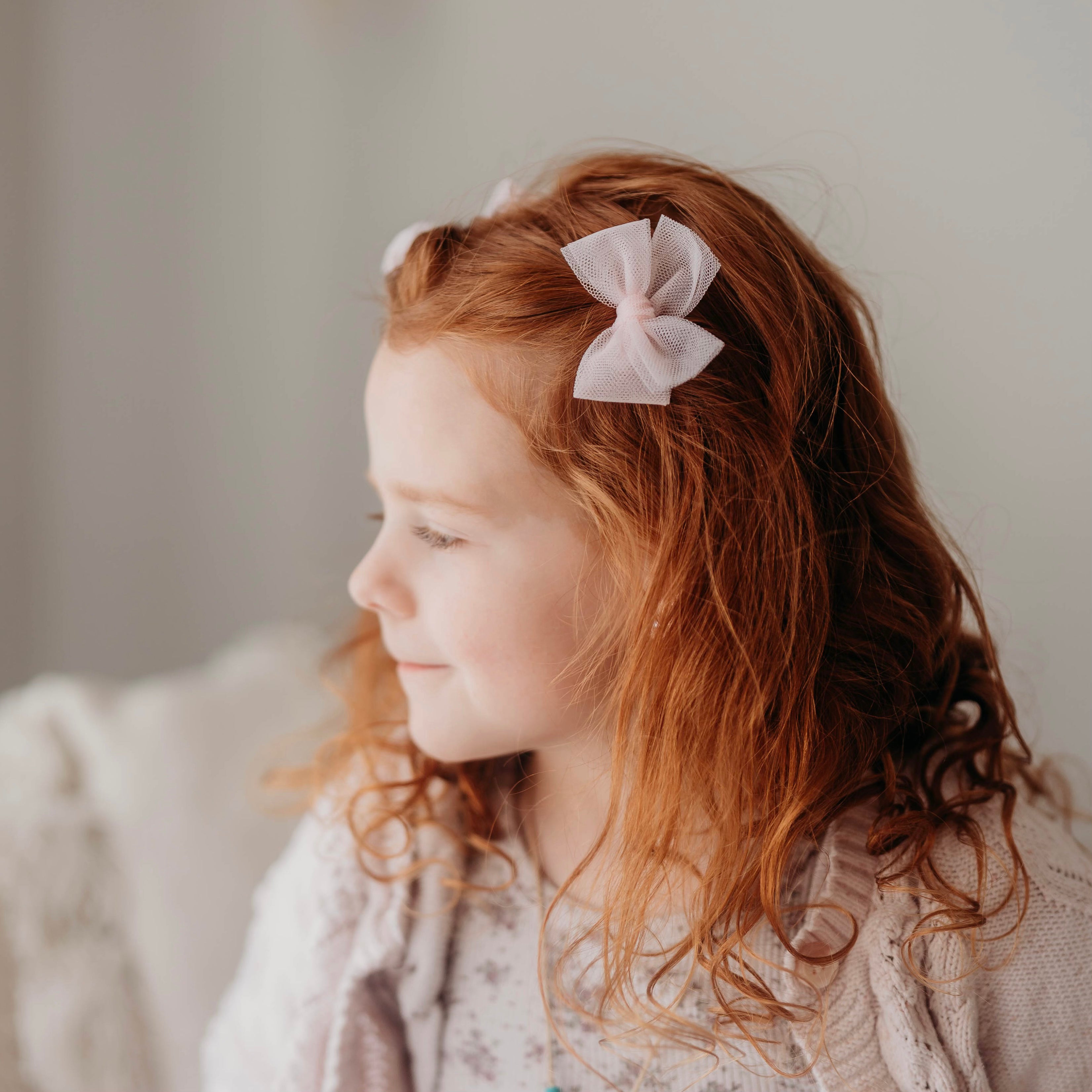 Tulle Pigtail Set | Ballet Pink