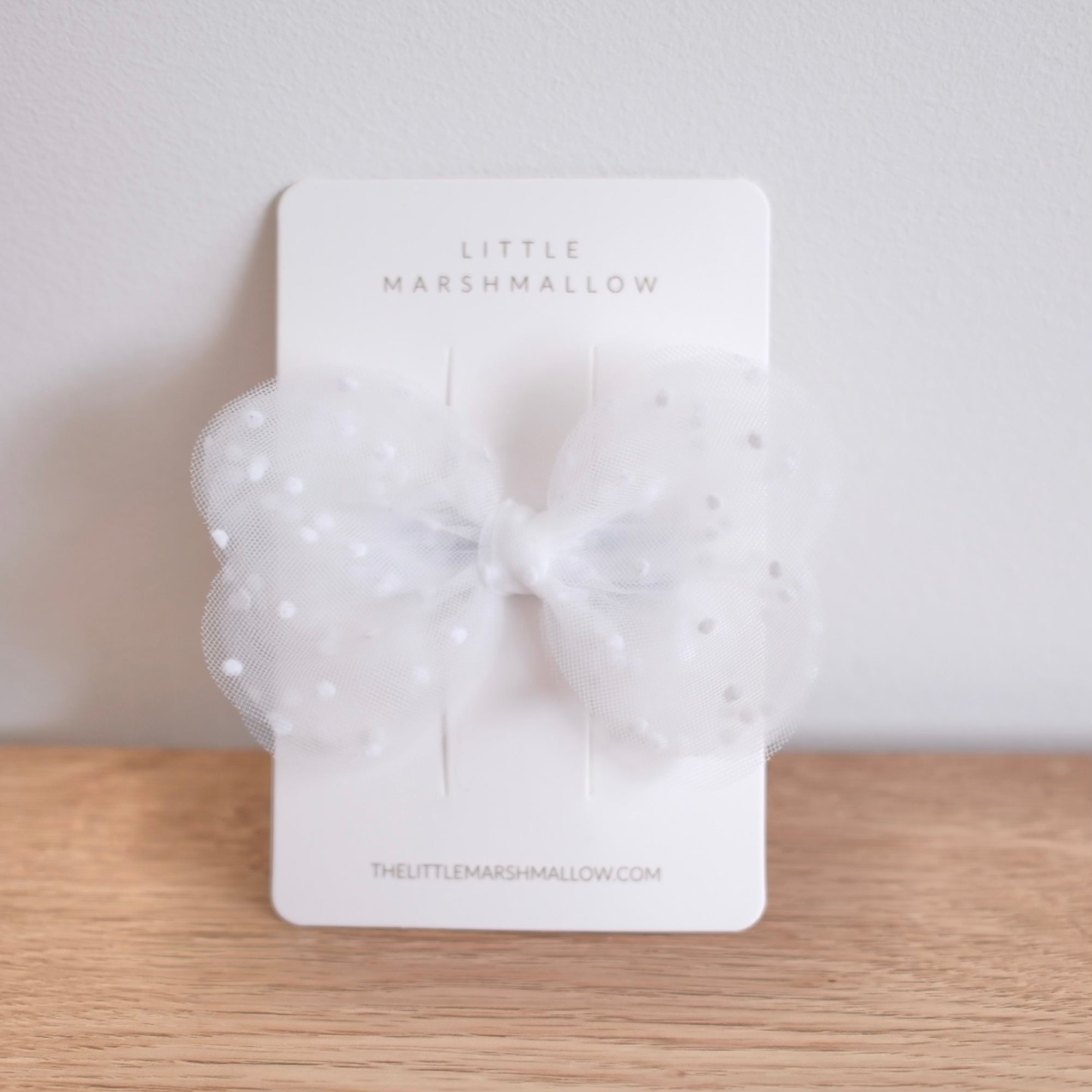 Blossom Bow | Fairy White Dots
