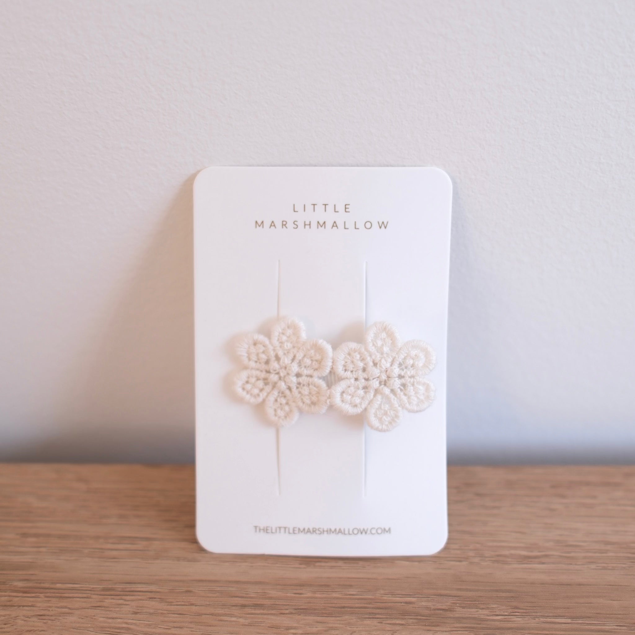 Flower Lace Clip // Ivory Bloom
