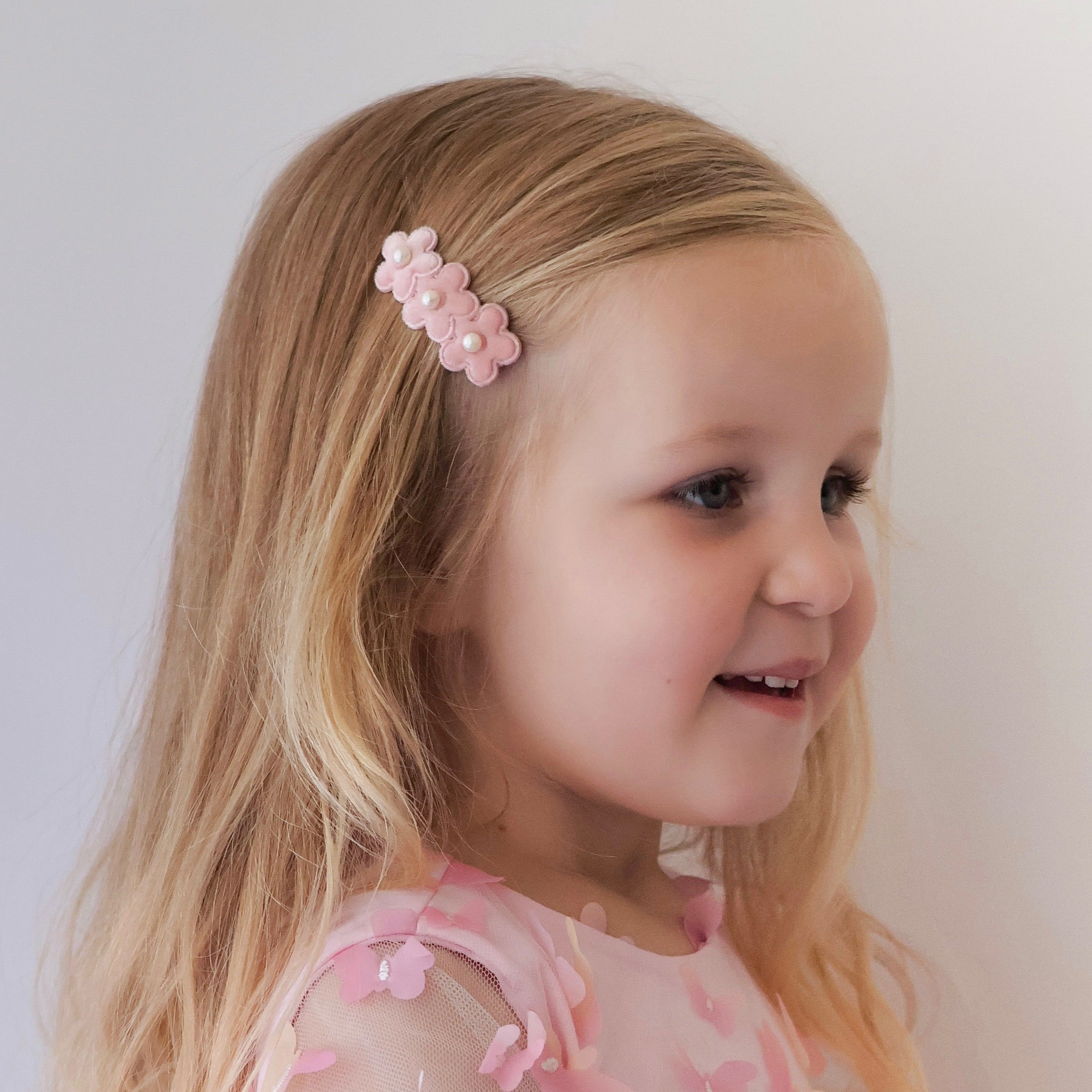 Clip | Pink Velvet Daisy