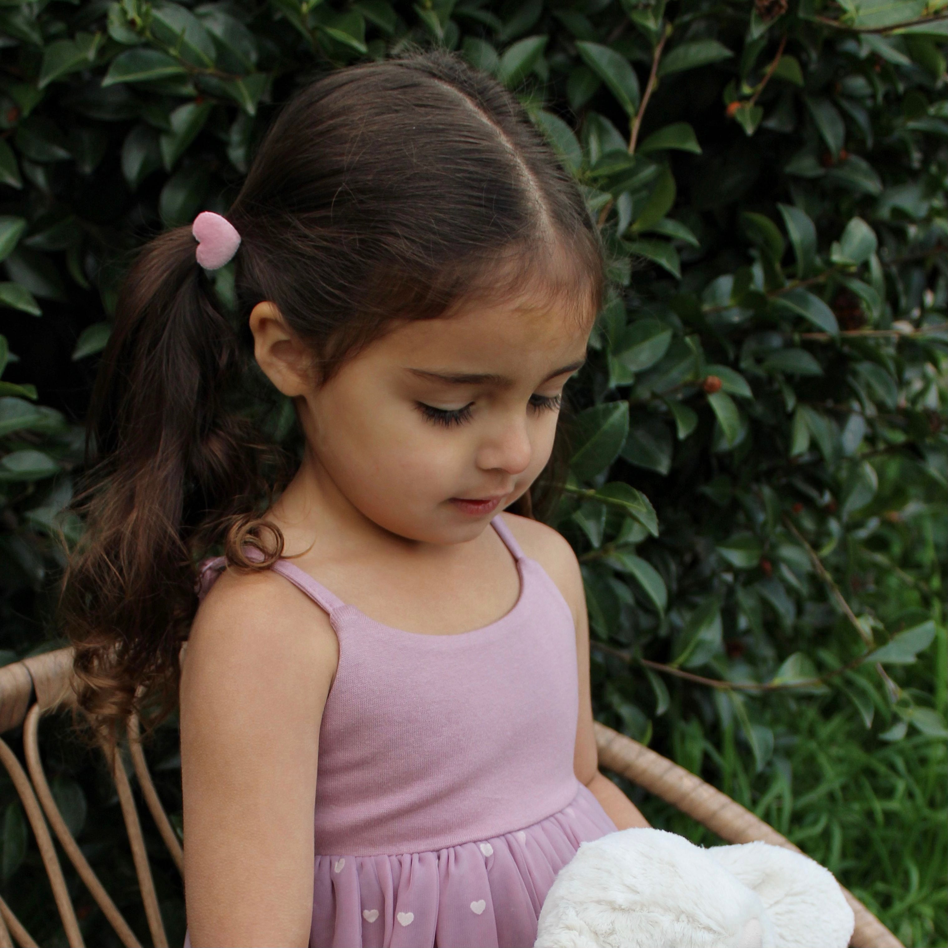 Hair Ties | Pink Hearts