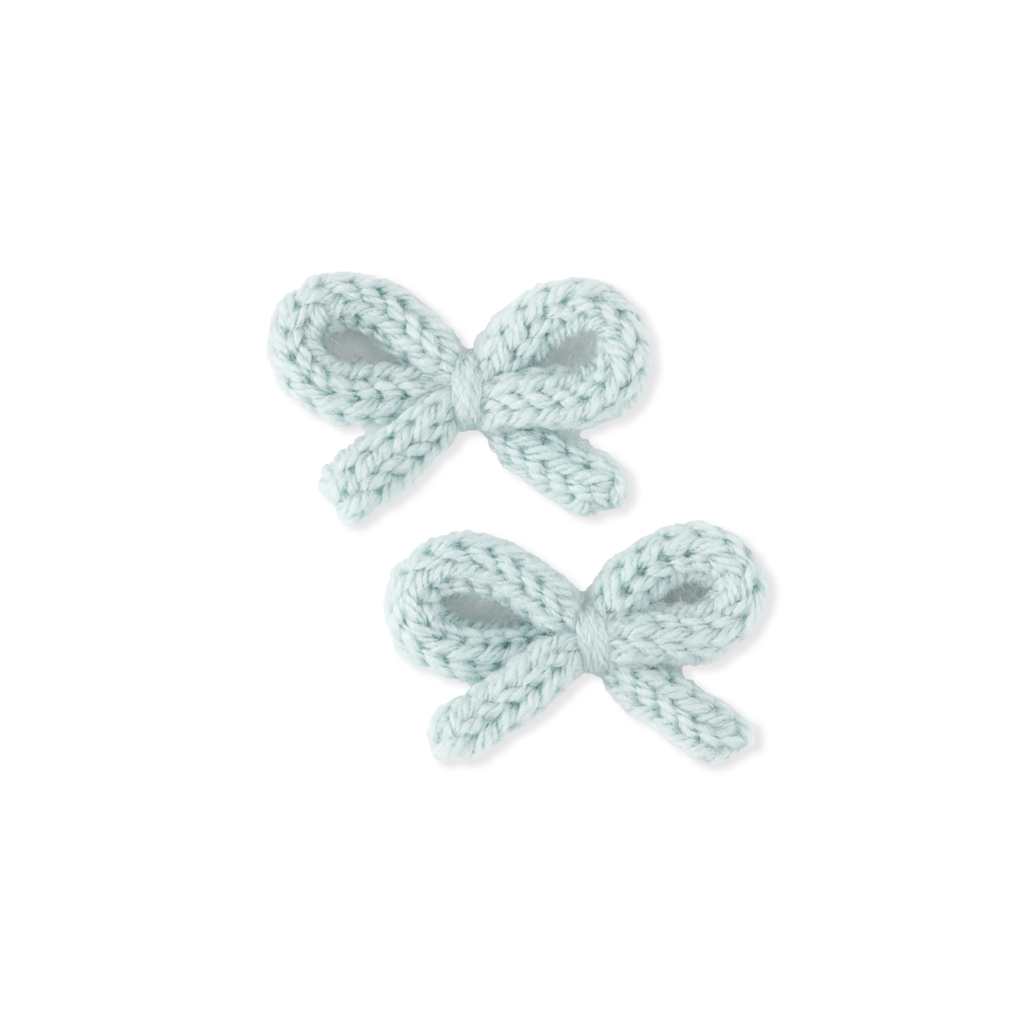 Crochet Ribbon Pigtail Set | Bluebell