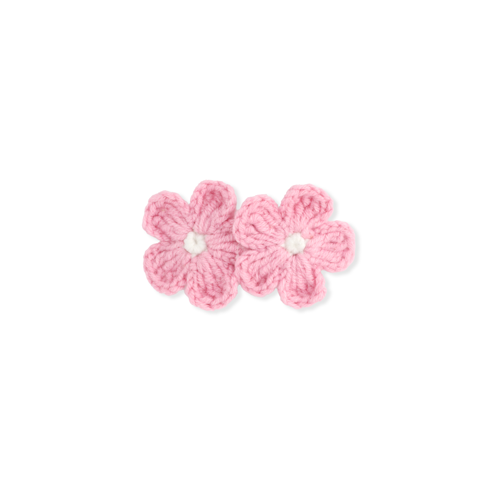 Crochet Flower Snap Clip | Candy Petal