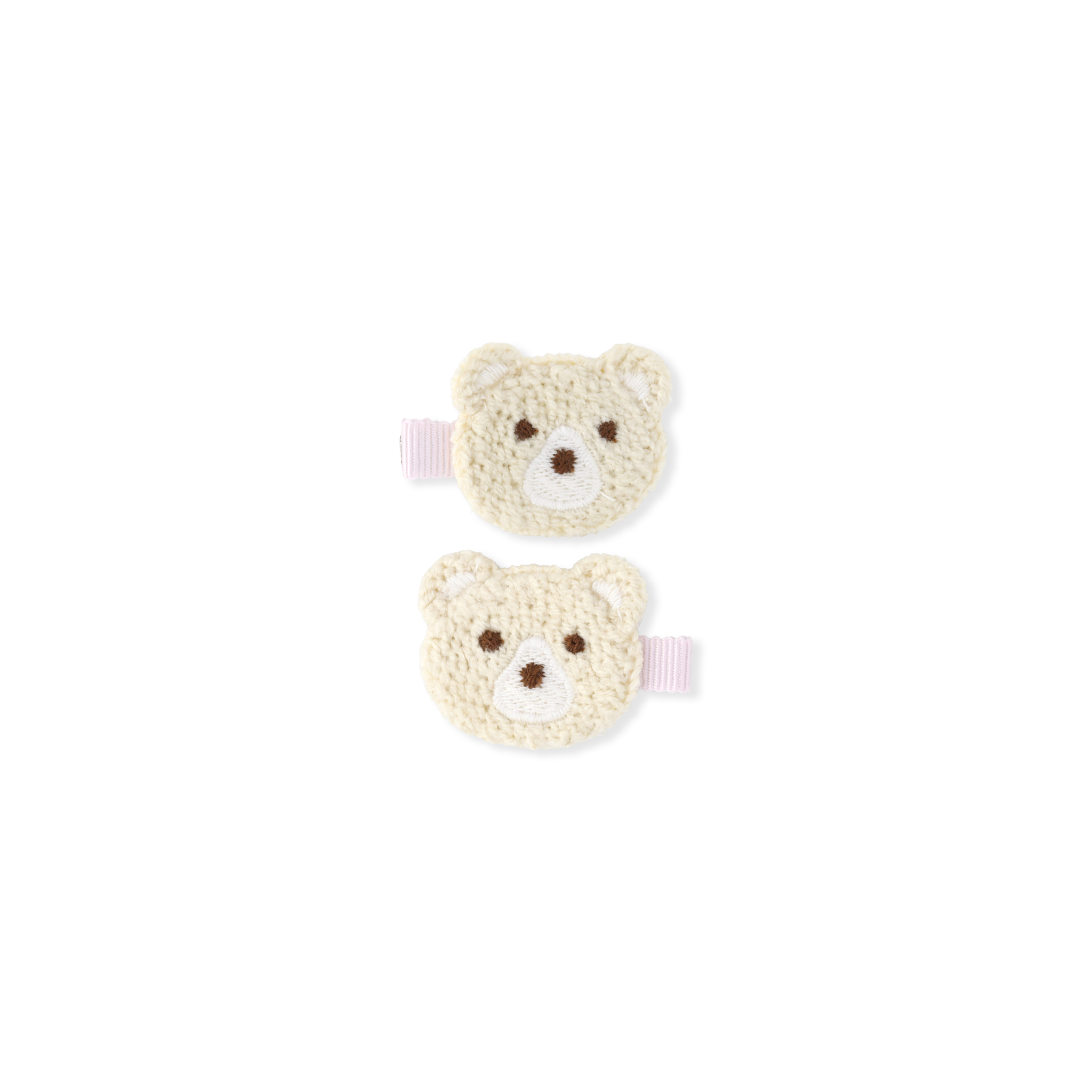 Teddy Clips | Cream