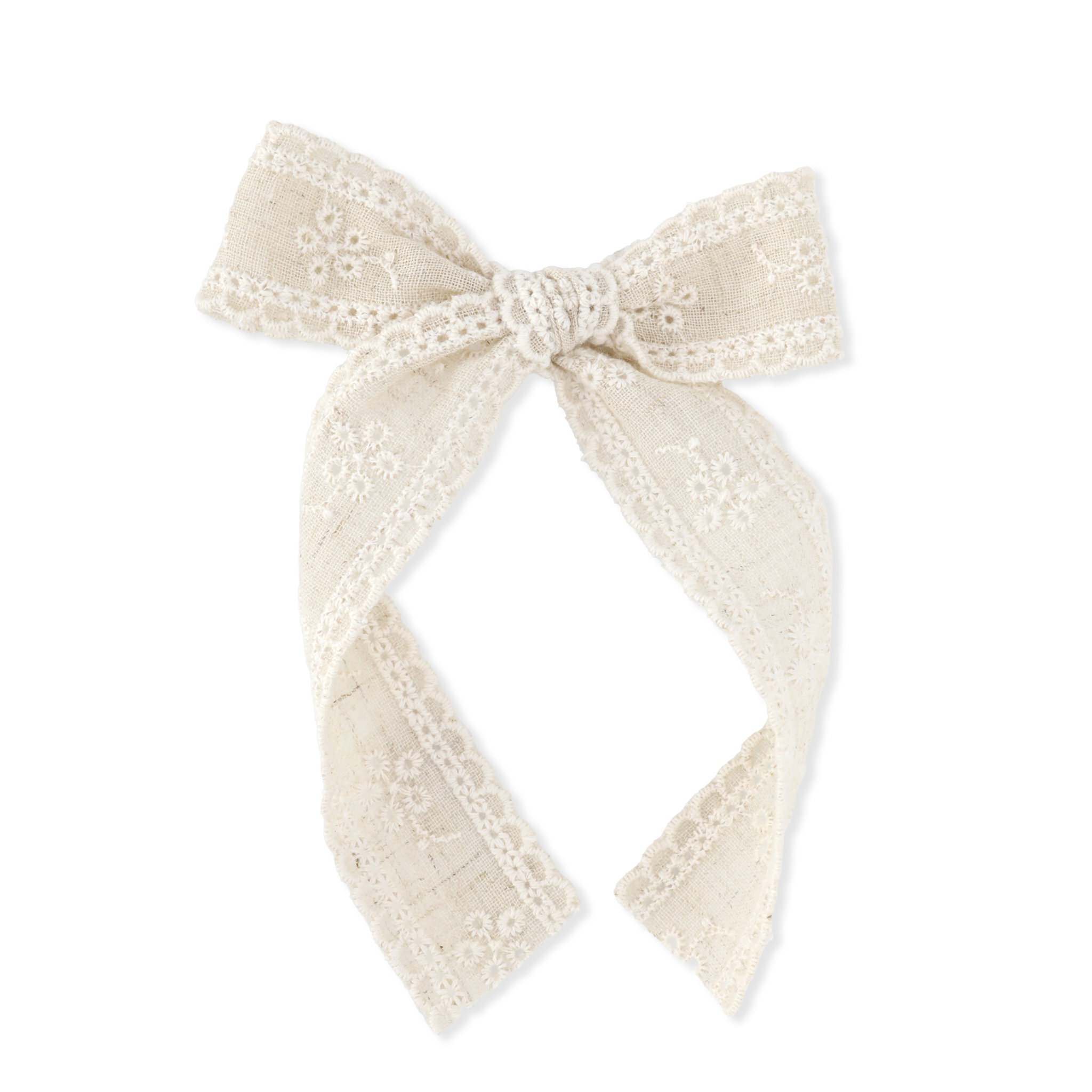 Longtail Bow | Linen Lace