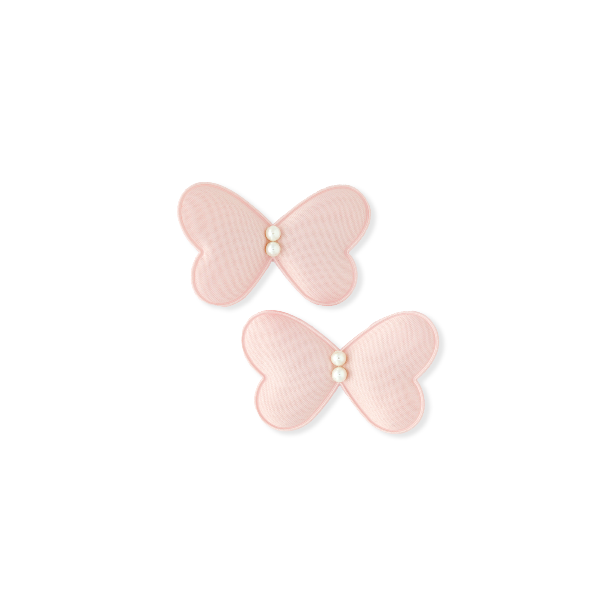 Whimsy Butterfly Clips | Pearl Pink
