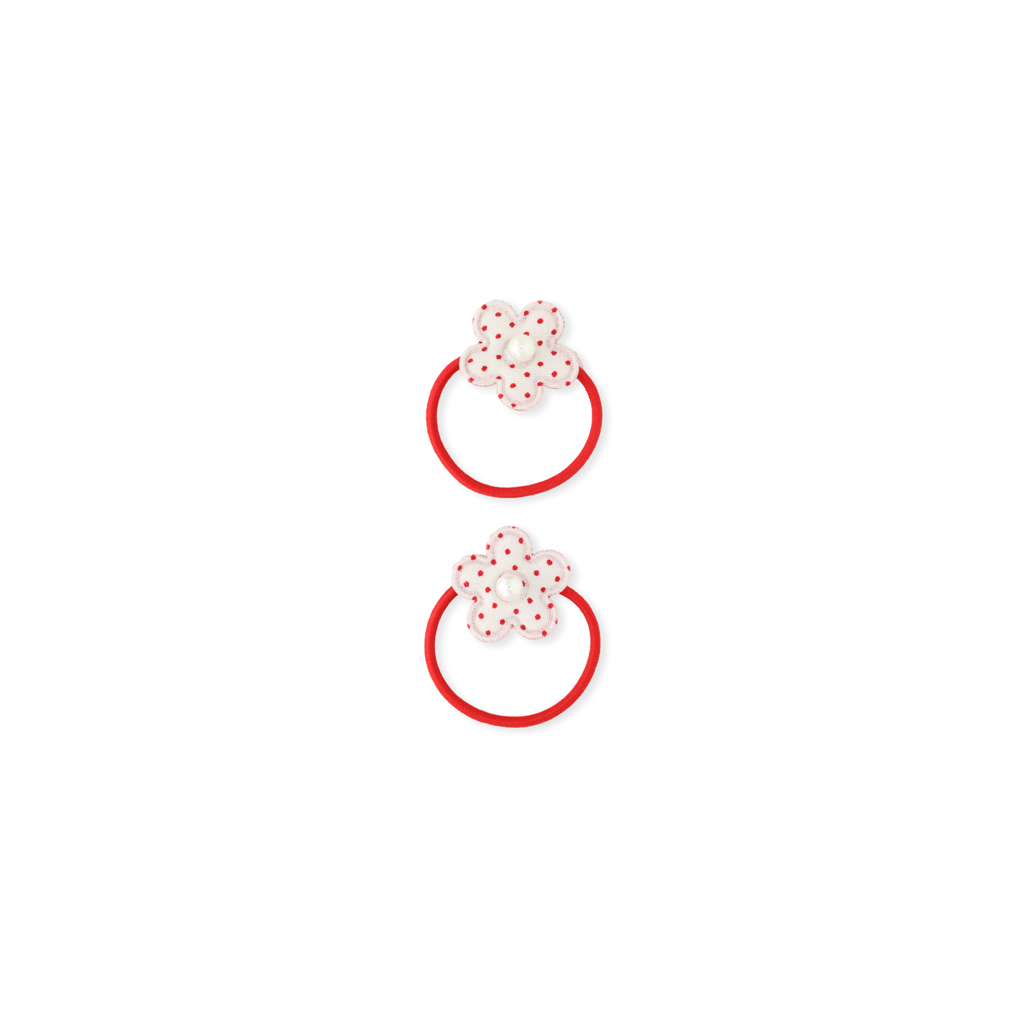 Hair Ties | Red Dotty Daisy