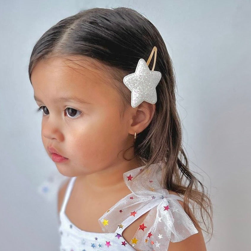 Star Clips | Opal Glitter