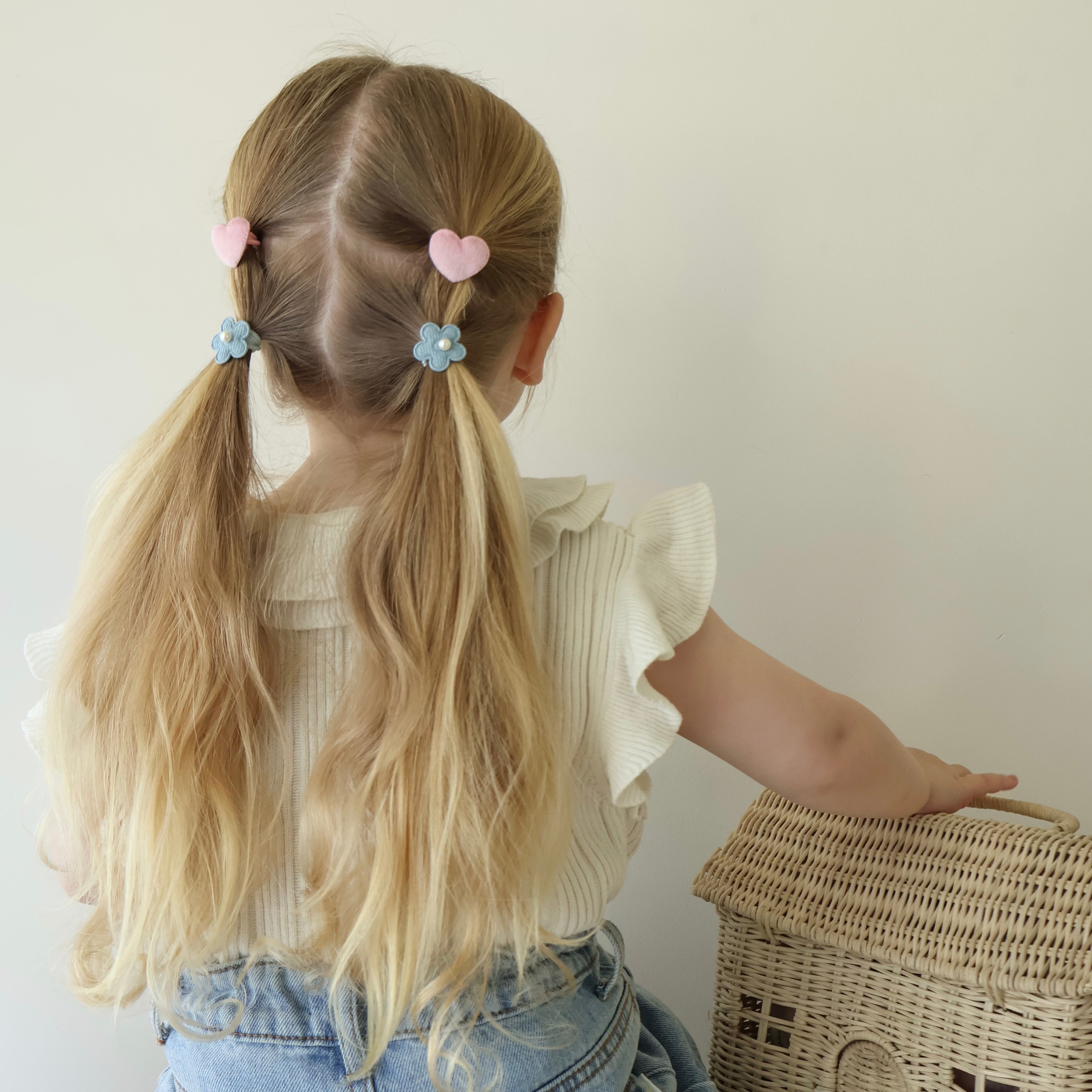 Hair Ties | Pink Hearts