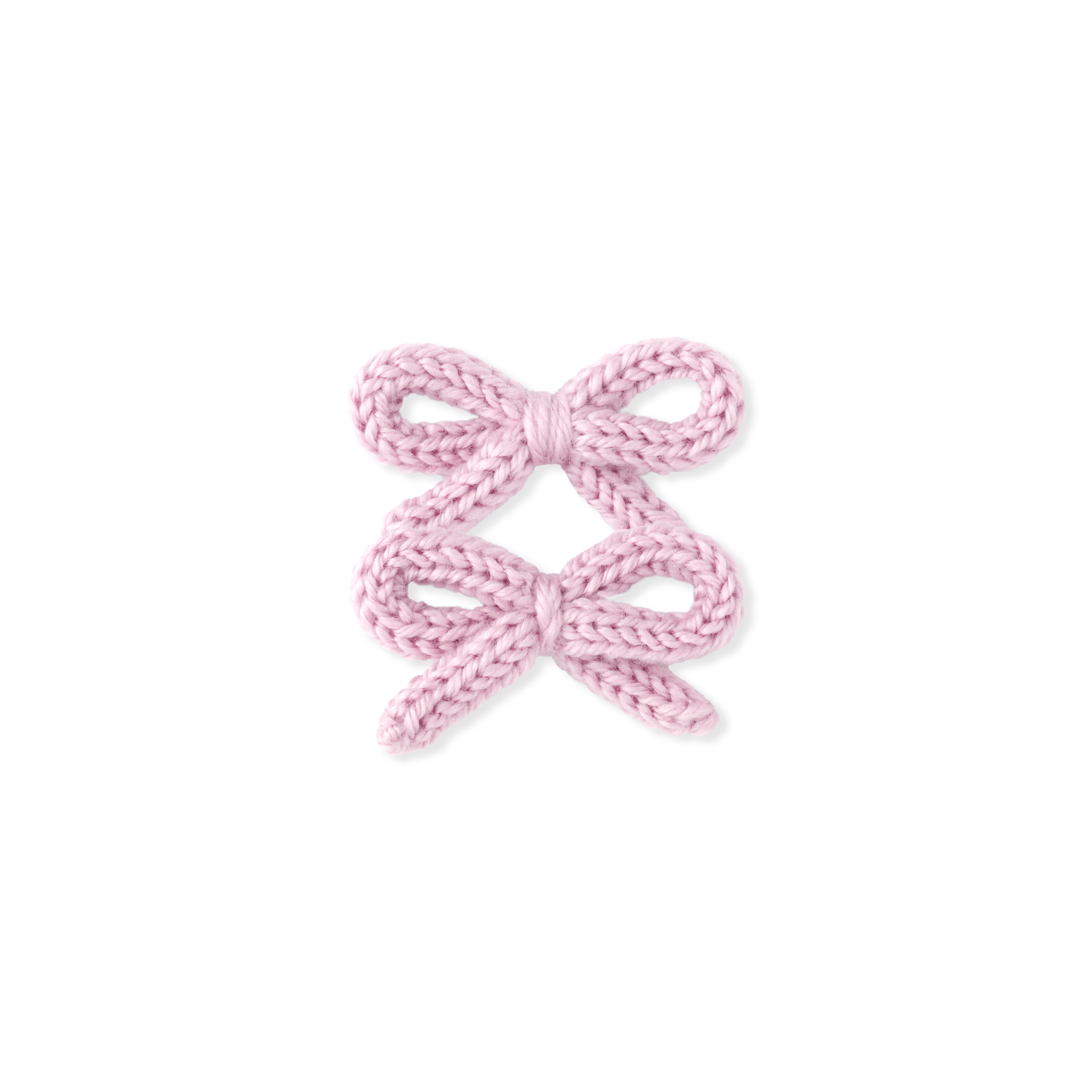 Crochet Ribbon Pigtail Set | Periwinkle