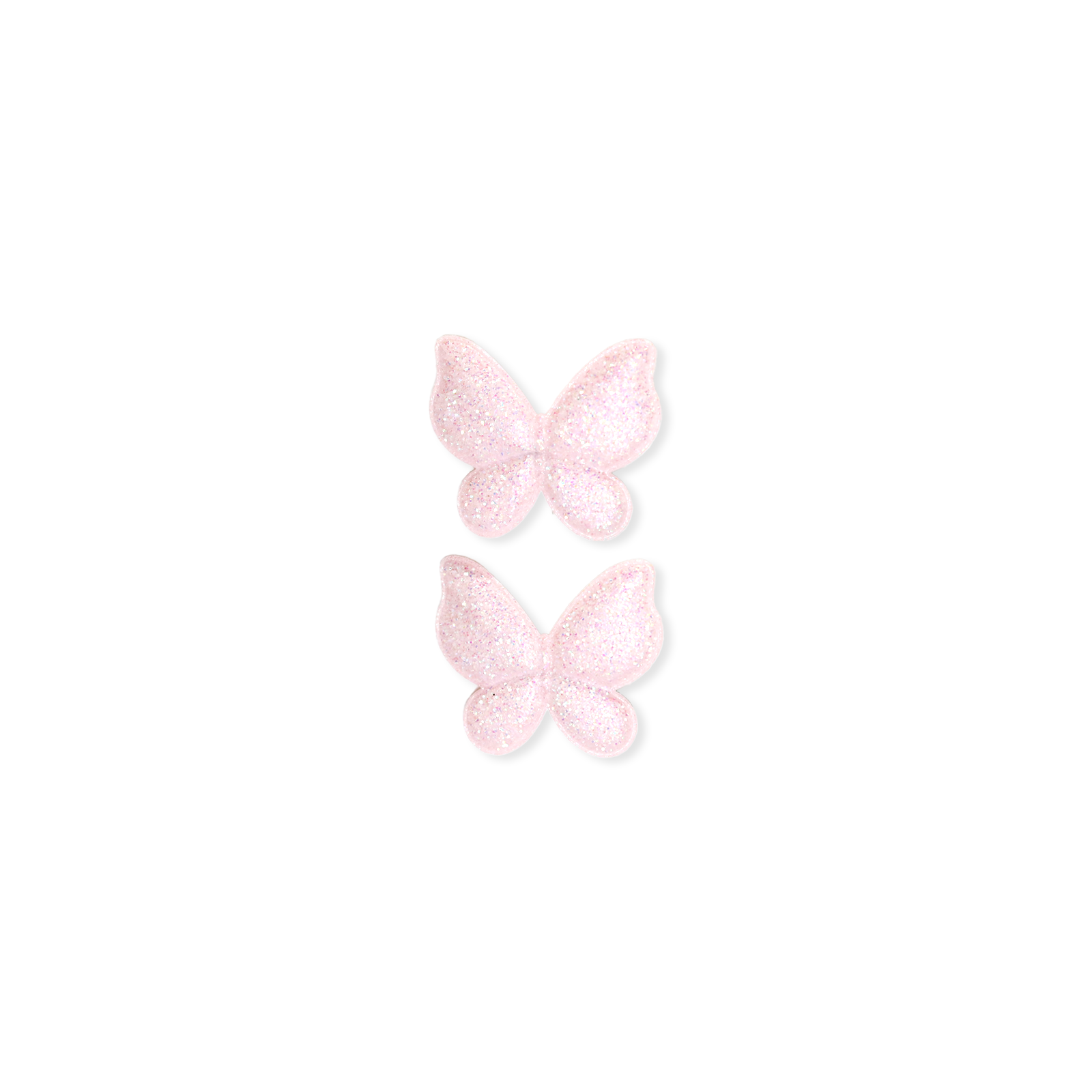 Clip Pigtail | Pink Sparkle Butterfly