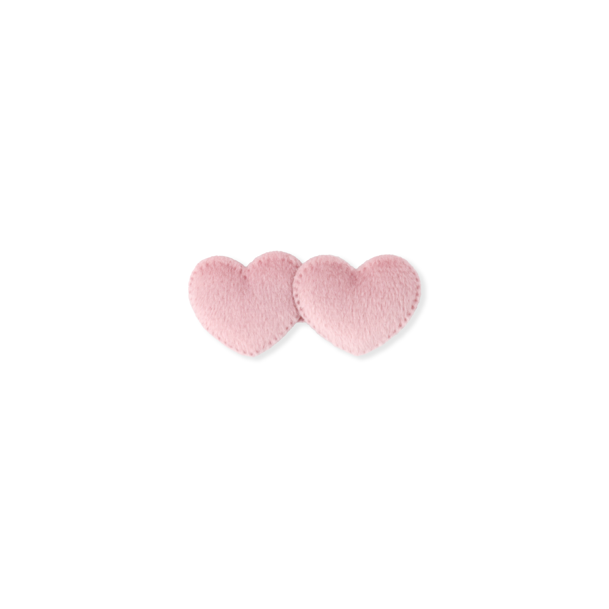 Heart Clip | Teddy Pink